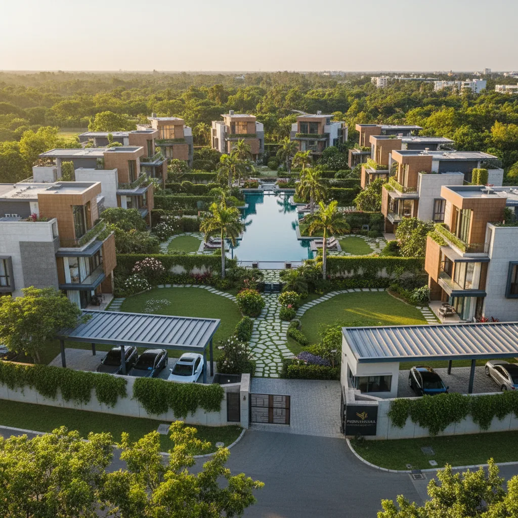3 Best Villas in Bangalore by Puravankara Limited - Luxury premium gated community villas with private gardens