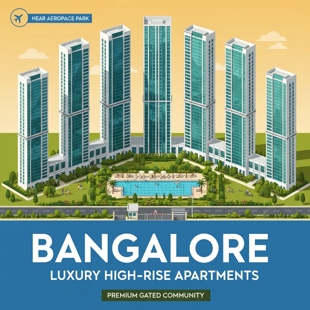 Advantages of Investing in Purva Northern Lights - Modern luxury high-rise residential apartment towers in Bangalore with lush green spaces