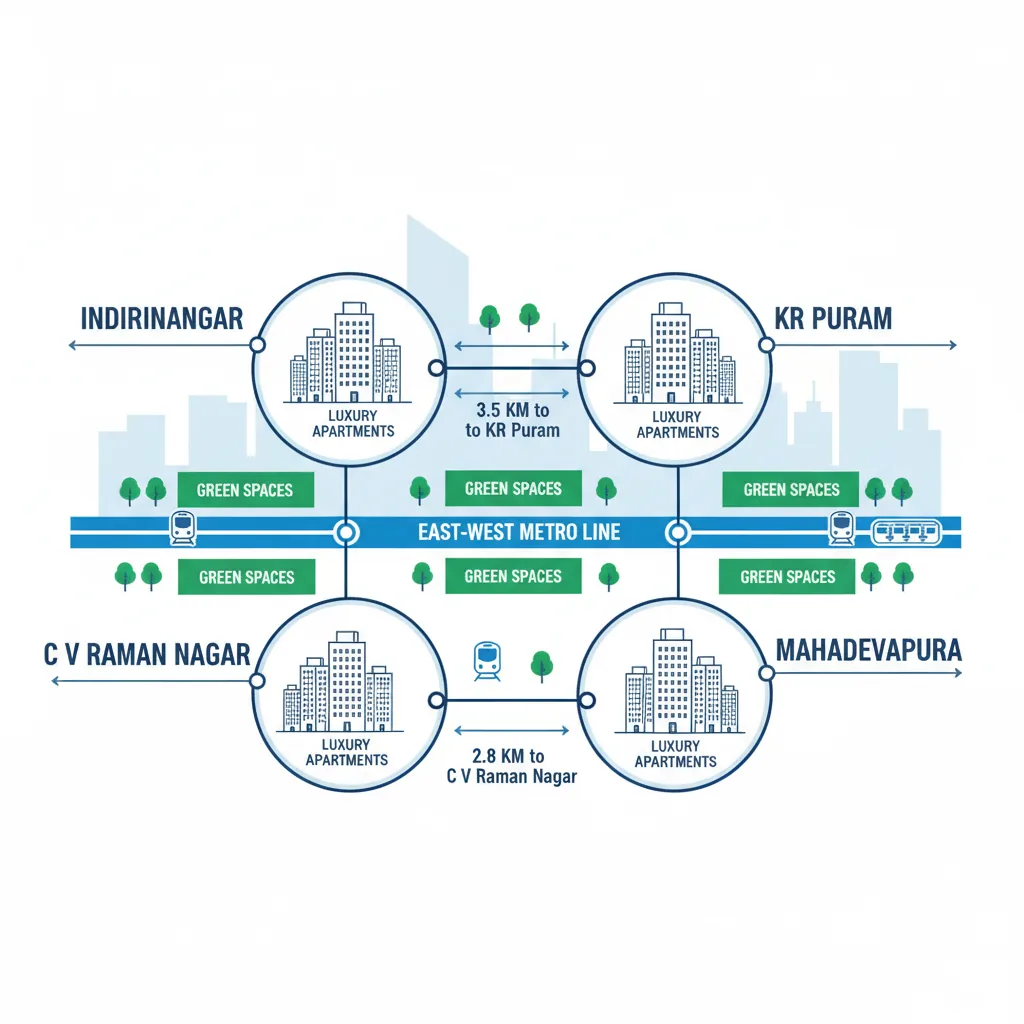 Areas Near Old Madras Road - Residential Neighborhoods in East Bangalore