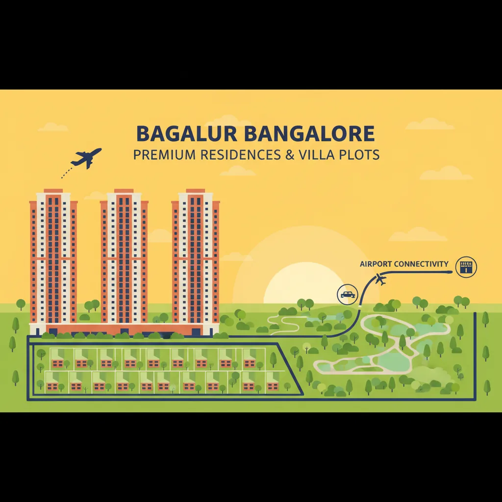 Best Projects in Bagalur - Premium apartment towers and villa plots in Bagalur Bangalore