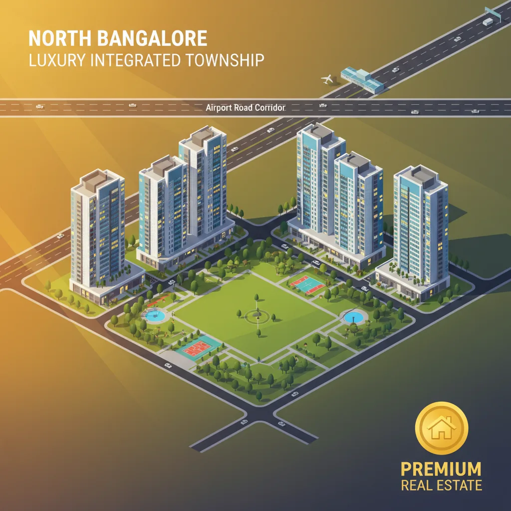 Best Puravankara Project in North Bangalore 2026 - Modern luxury residential township aerial view