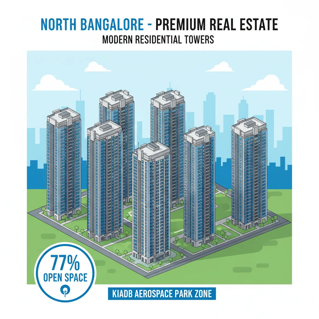 How many towers are available in Purva Northern Lights?
