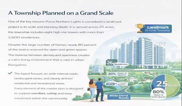 A Township Planned on a Grand Scale of Purva Northern Lights