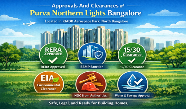 Approvals And Clearances of Purva Northern Lights Bangalore