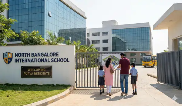 A map of the Namma Metro Blue Line Phase 2B showing the Bagalur Cross station and its connection from KR Puram to the Airport.