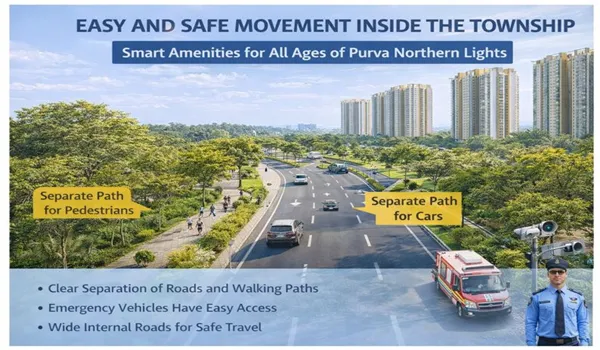 Easy and Safe Movement Inside the Township of Purva Northern Lights