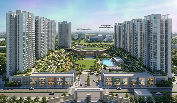 How many families will reside in Purva Northern Lights gated community with total units and residential capacity in Bagalur Bangalore