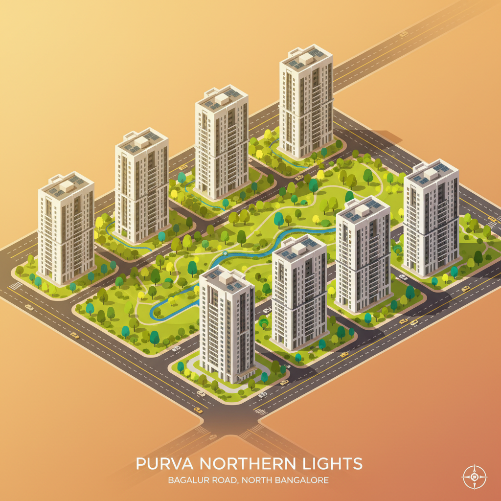 New Launch Apartment on Bagalur Road