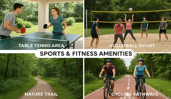 Outdoor Sports and Green Amenities