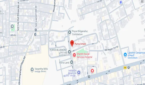 Purva Amaiti Location Map