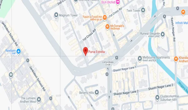 Purva Estrella Location Map