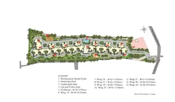 Purva Fairmont Master Plan