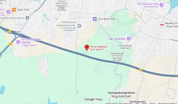 Purva Highland Location Map