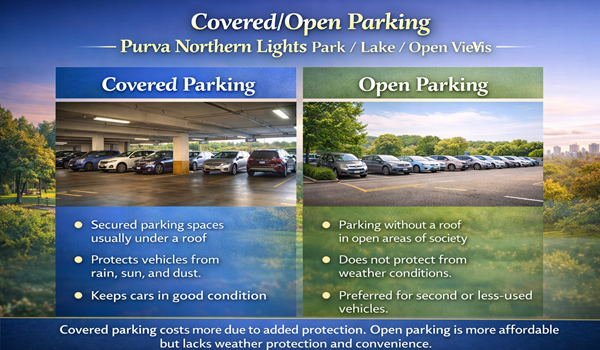 Purva Northern Lights Covered Open Parking