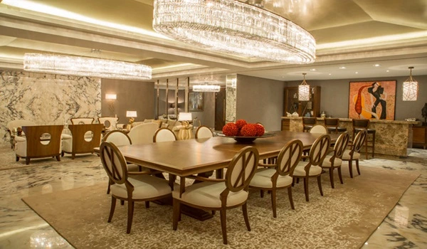 Purva Northern Lights Dining Area