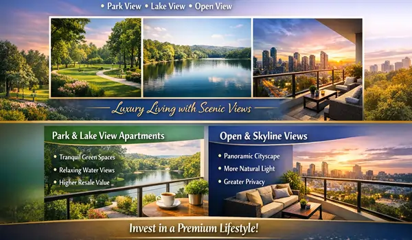 Purva Northern Lights Park / Lake / Open Views