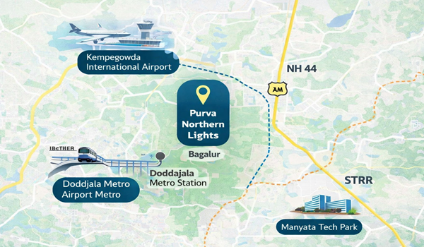 Purva Northern Lights Location Advantage