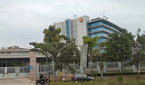 Exterior view of the Shell Technology Centre located near Purva Northern Lights