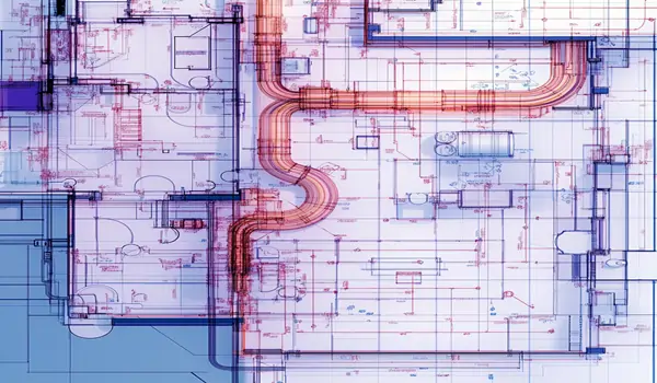 Purva Northern Lights Smart Pipe Routing Inside the Home