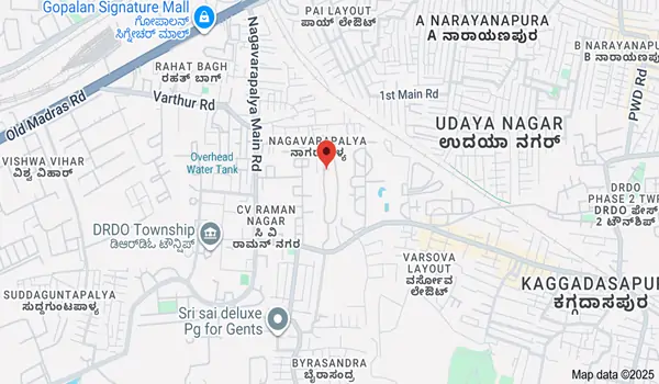 Purva Seasons Location Map