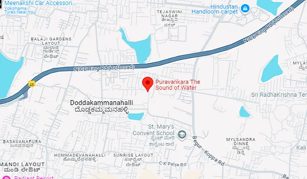 Puravankara Sound of Water Location Map