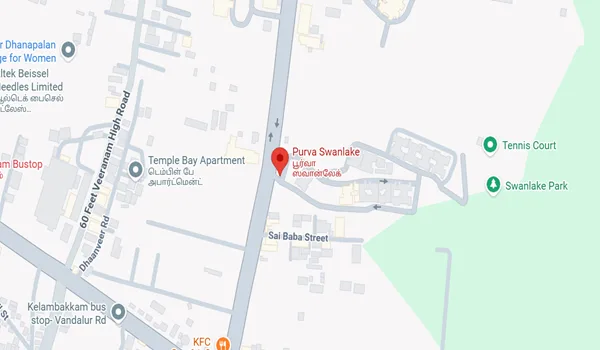 Purva Swanlake Location Map