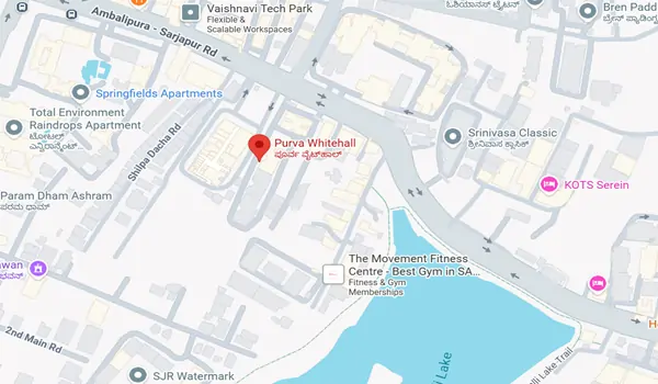 Purva Whitehall Location Map