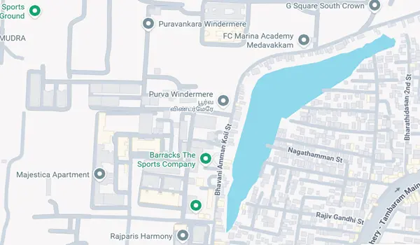 Purva Windermere Location Map