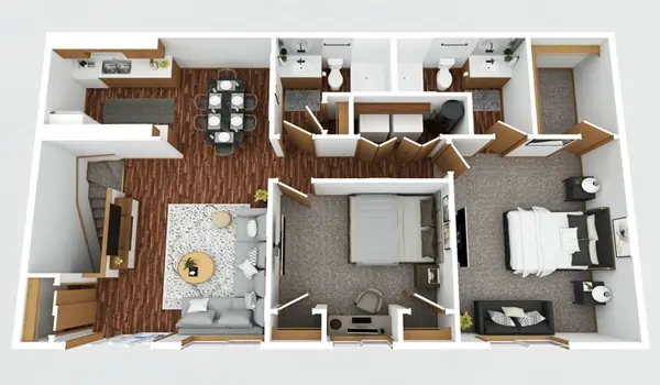 Rental Friendly Floor Plan Purva Northern Lights Homes