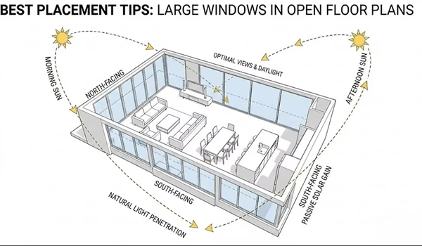 Smart Window Planning Across Floor Plans