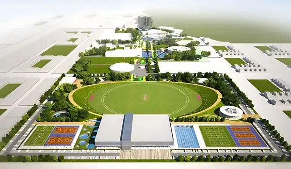 Sports Zones in the Master Plan of Purva Northern Lights